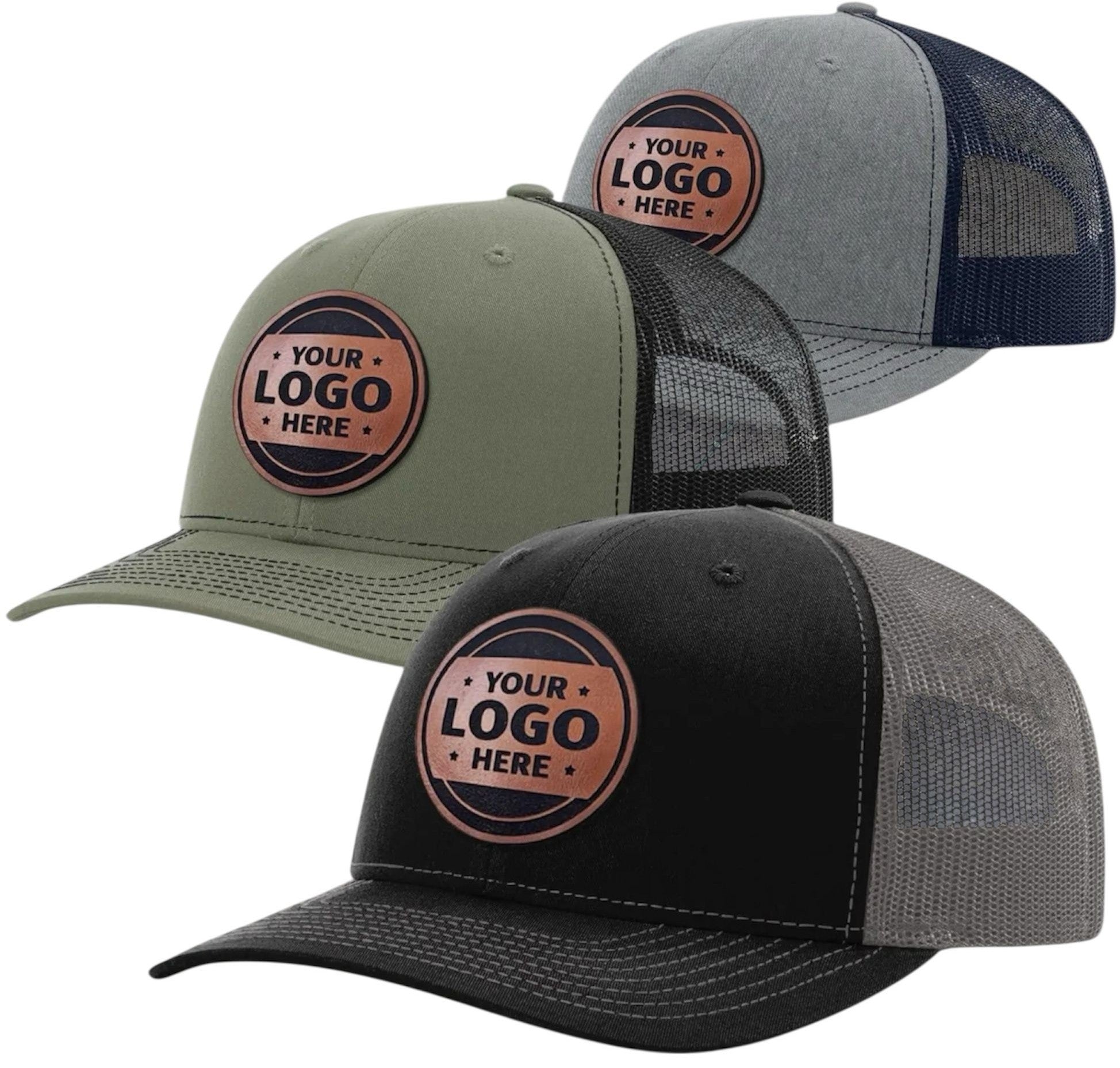 Custom Richardson 112 - Laser engraved leather patch