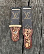 Load image into Gallery viewer, Floral LV Watch Band

