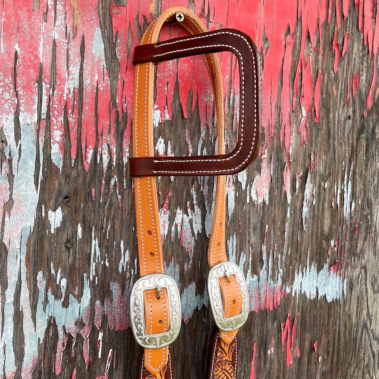 Custom Square Single Ear Headstall