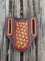 Load image into Gallery viewer, Classic Basket Weave Knife Sheath
